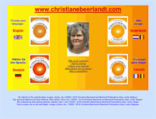 Tablet Screenshot of christianebeerlandt.com